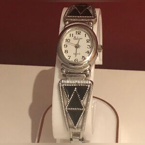 3/$40 Belisimo black and silver tone watch